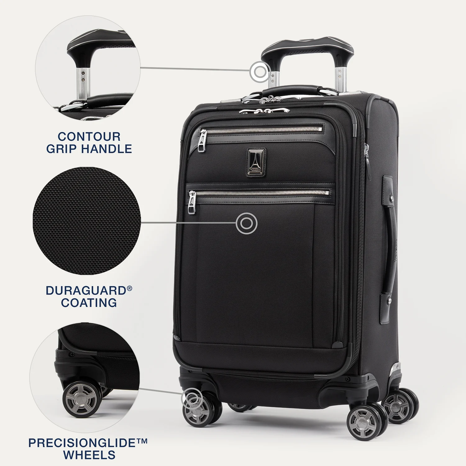 Platinum® Elite Slim Expandable Carry-On Spinner (55 x 40 x 20 cm) - Image 10