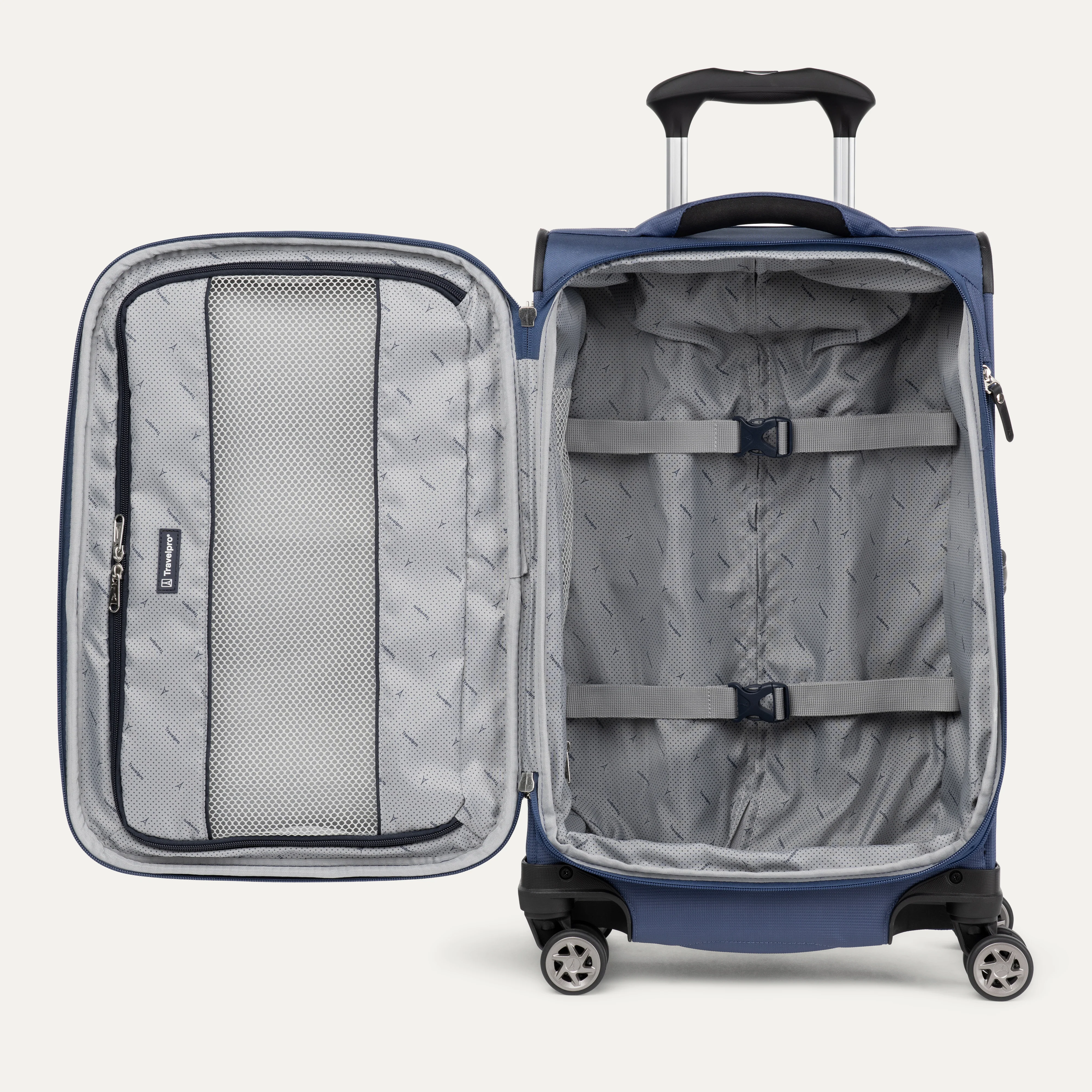 Walkabout® 6 Compact Carry-on and Medium Expandable Soft Shell Spinner Luggage Set - Image 12