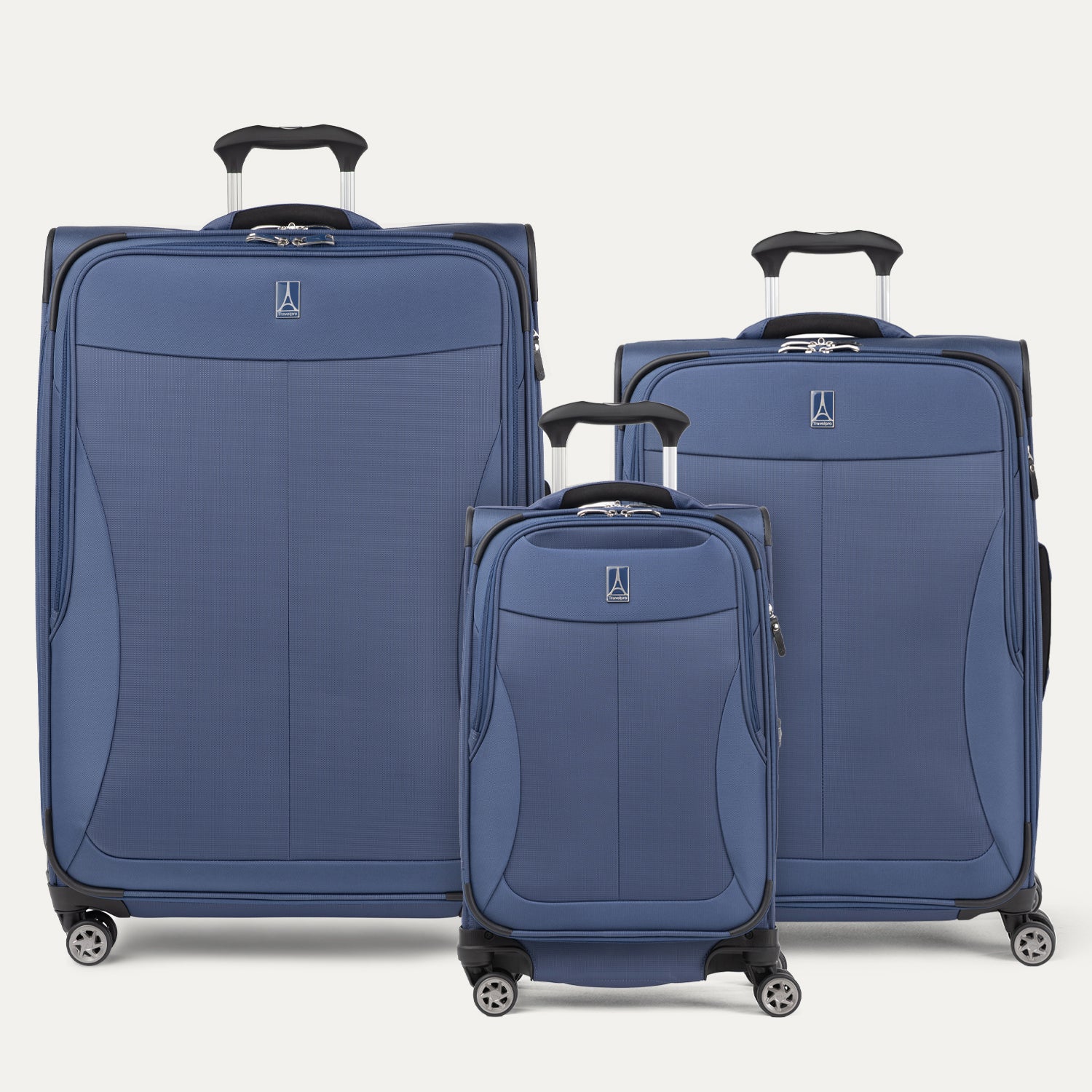 Walkabout® 6 Compact Carry-on, Medium & Large Expandable Soft Shell Spinner Luggage Set - Image 12